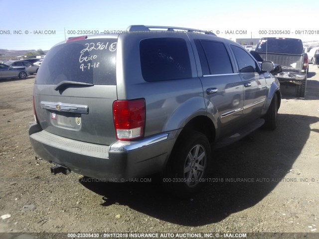 1A8HX58N98F136172 - 2008 CHRYSLER ASPEN LIMITED GRAY photo 4