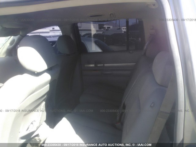 1A8HX58N98F136172 - 2008 CHRYSLER ASPEN LIMITED GRAY photo 8