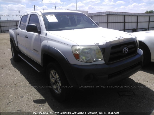3TMJU62N27M036428 - 2007 TOYOTA TACOMA DOUBLE CAB PRERUNNER WHITE photo 1