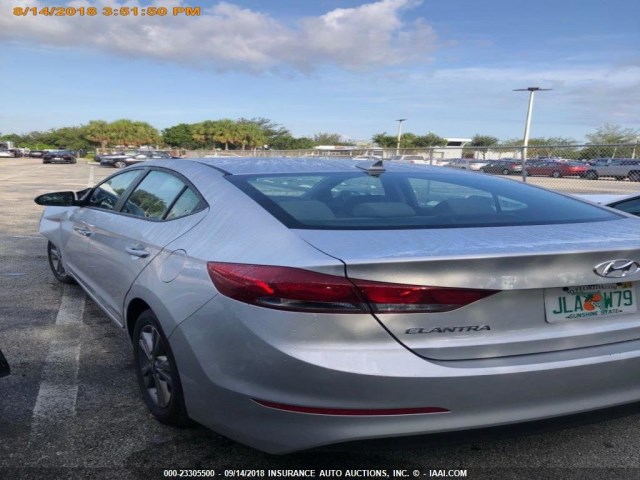 5NPD84LF0JH308016 - 2018 HYUNDAI ELANTRA SEL/VALUE/LIMITED SILVER photo 2