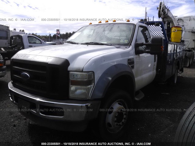 1FDAF5HR9AEA14496 - 2010 FORD F550 SUPER DUTY BLUE photo 2