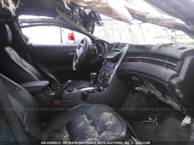 1G11F5SL5FF226119 - 2015 CHEVROLET MALIBU LTZ BLACK photo 5