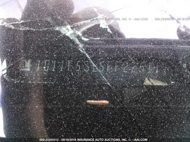 1G11F5SL5FF226119 - 2015 CHEVROLET MALIBU LTZ 黑色 照片 9