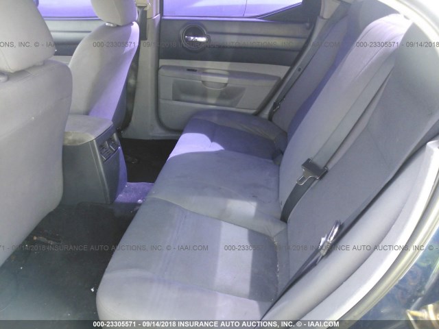 2B3KA43G06H311746 - 2006 DODGE CHARGER SE/SXT Dark Blue photo 8