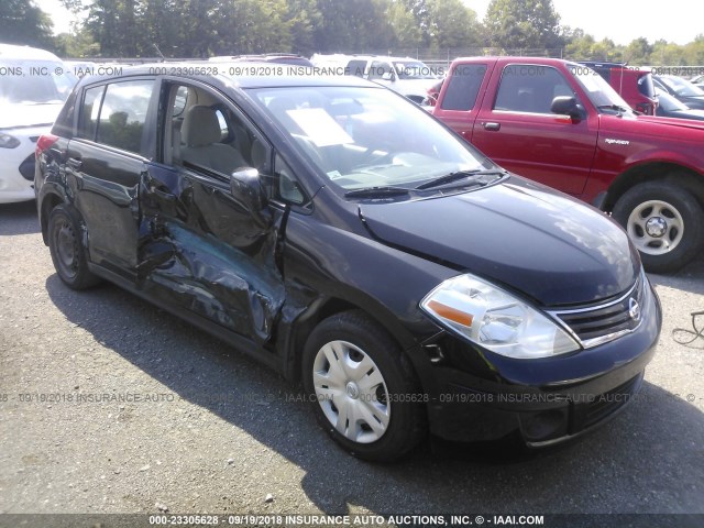 3N1BC1CP6AL385876 - 2010 NISSAN VERSA S/SL BLACK photo 1