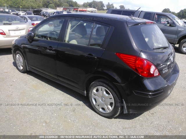 3N1BC1CP6AL385876 - 2010 NISSAN VERSA S/SL BLACK photo 3