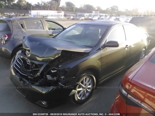4T1BF3EK6AU537092 - 2010 TOYOTA CAMRY SE/LE/XLE 绿色 照片 2