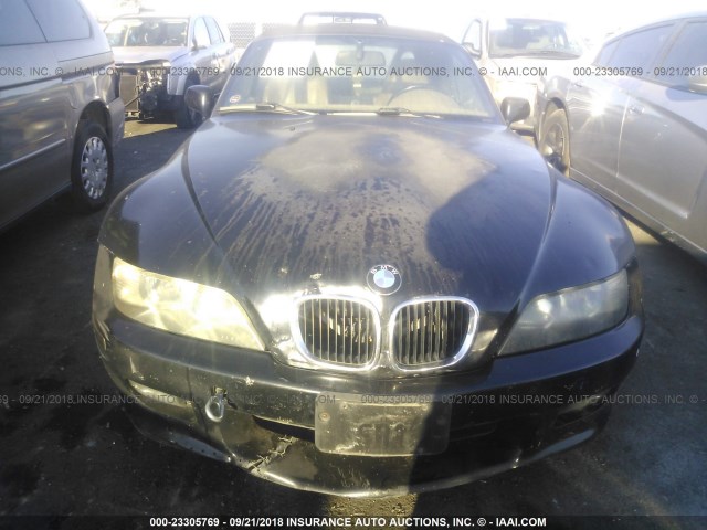 WBACN33461LM03279 - 2001 BMW Z3 2.5 BLACK photo 6