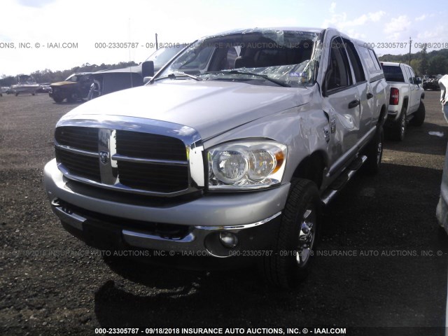 1D7KS28A07J615640 - 2007 DODGE RAM 2500 ST/SLT 银色 照片 2