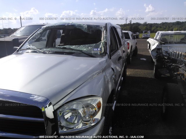 1D7KS28A07J615640 - 2007 DODGE RAM 2500 ST/SLT 银色 照片 6