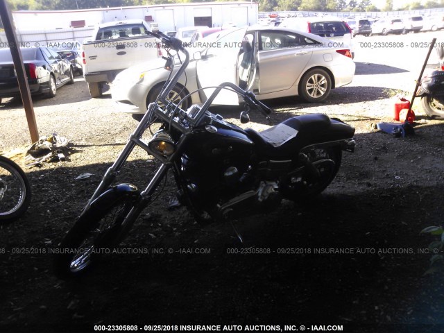 1HD1GP4137K331390 - 2007 HARLEY-DAVIDSON FXDWG შავი ფოტო 2