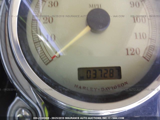 1HD1GP4137K331390 - 2007 HARLEY-DAVIDSON FXDWG შავი ფოტო 7