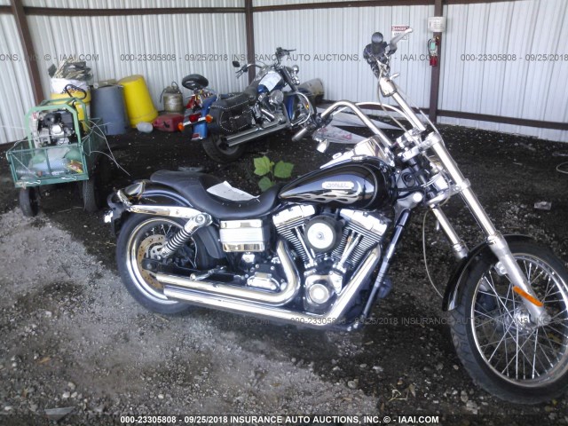 1HD1GP4137K331390 - 2007 HARLEY-DAVIDSON FXDWG შავი ფოტო 8