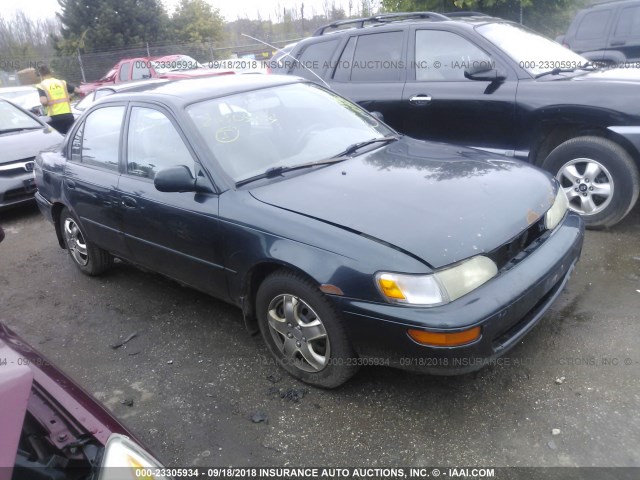 1NXBB02E0VZ655444 - 1997 TOYOTA COROLLA DX GREEN photo 1