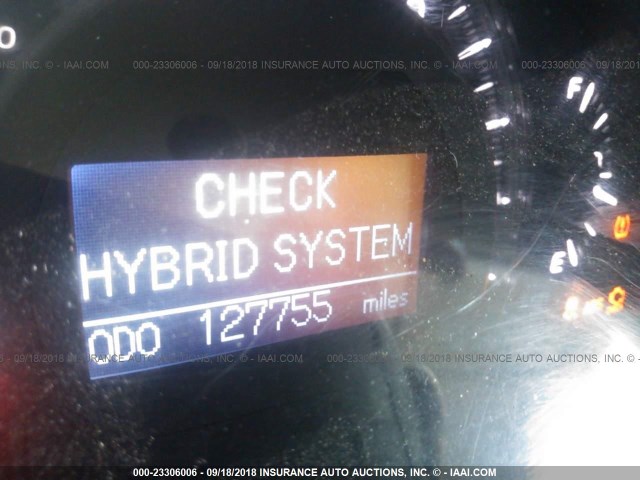 4T1BB46K67U020836 - 2007 TOYOTA CAMRY NEW GENERATION HYBRID WHITE photo 7