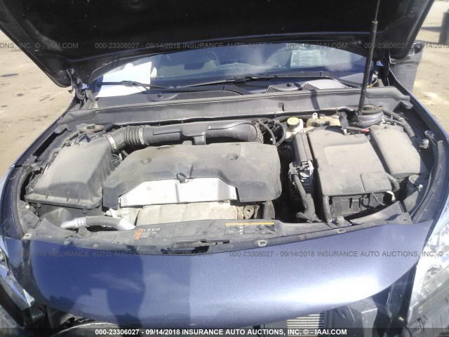 1G11C5SL2FF177034 - 2015 CHEVROLET MALIBU 1LT BLUE photo 10