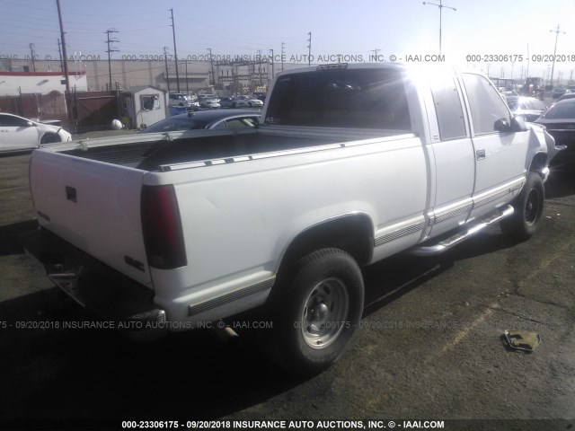 2GTEC19M4W1530770 - 1998 GMC SIERRA C1500 WHITE photo 4