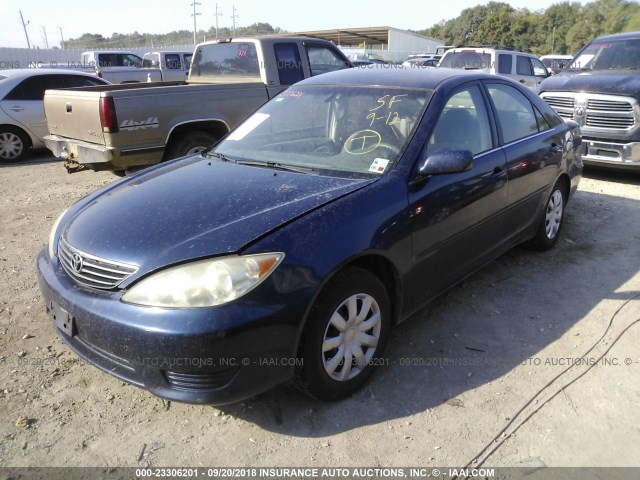 4T1BE32K36U124948 - 2006 TOYOTA CAMRY LE/XLE/SE Көк фото 2