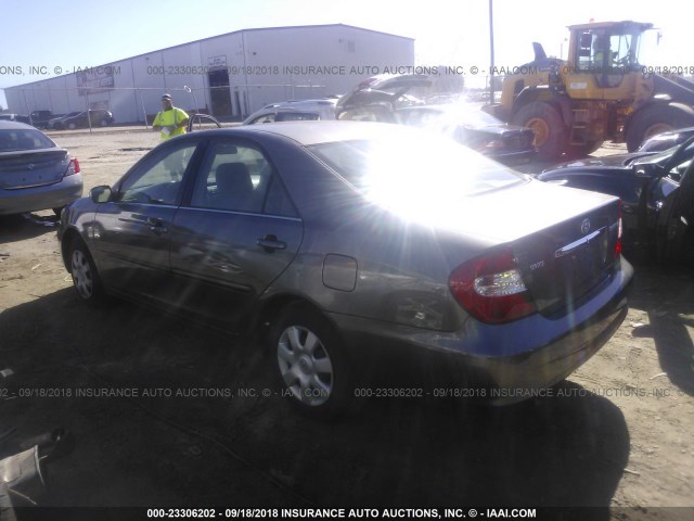 4T1BE32K64U853796 - 2004 TOYOTA CAMRY LE/XLE/SE 灰色 照片 3