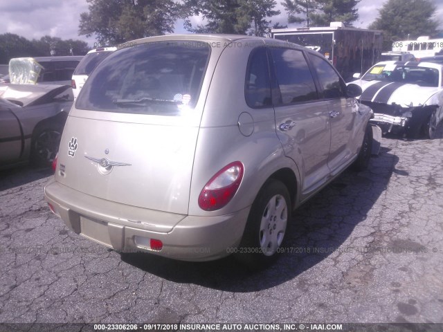 3A4FY58B86T336829 - 2006 CHRYSLER PT CRUISER TOURING BEIGE photo 4