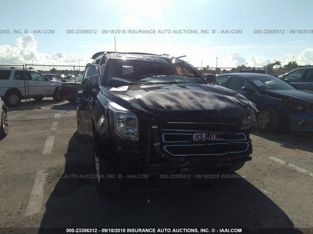 1GKS1GKC4HR267935 - 2017 GMC YUKON XL C1500 SLT BLACK photo 6