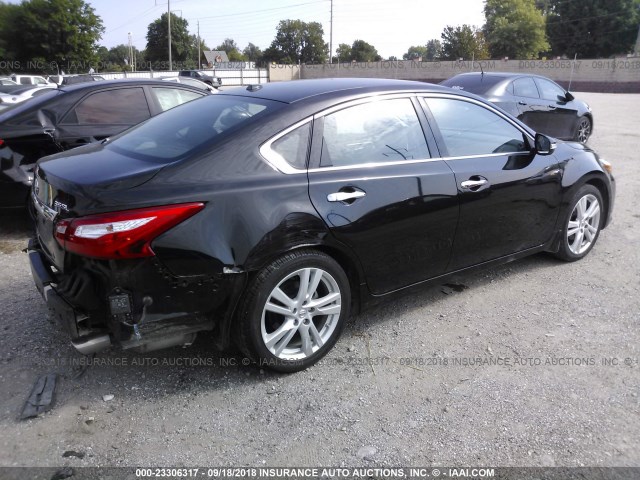 1N4BL3AP3HC253942 - 2017 NISSAN ALTIMA 3.5SL/3.5 SR BLACK photo 4