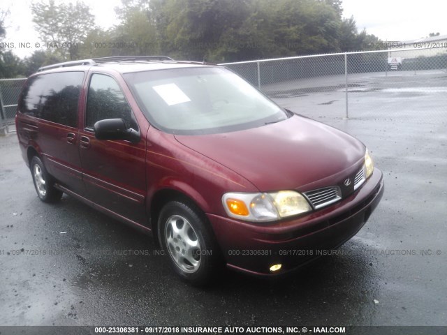 1GHDX03E21D125364 - 2001 OLDSMOBILE SILHOUETTE RED photo 1