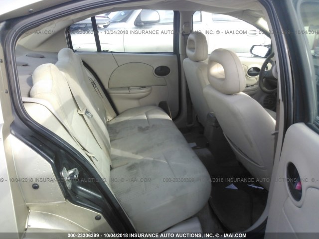 1G8AJ52F95Z111062 - 2005 SATURN ION LEVEL 2 GOLD photo 8