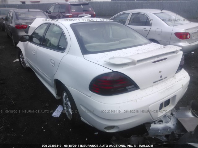 1G2NF52E74C235918 - 2004 PONTIAC GRAND AM SE1 WHITE photo 3