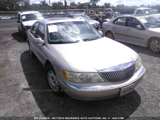 1LNFM97V6WY606624 - 1998 LINCOLN CONTINENTAL  GOLD photo 6