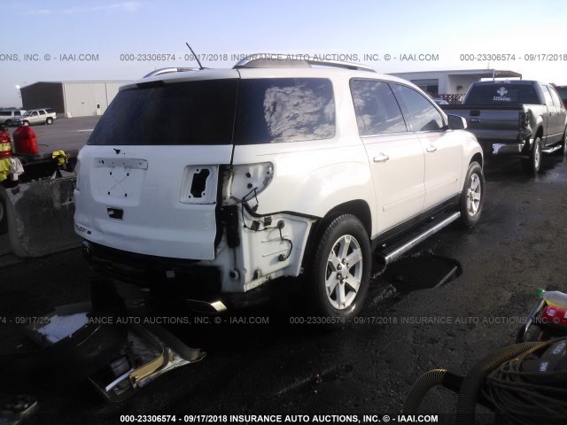 5GZER23788J207675 - 2008 SATURN OUTLOOK XR თეთრი ფოტო 4