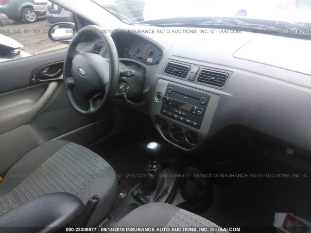 1FAFP34N27W313416 - 2007 FORD FOCUS ZX4/S/SE/SES 蓝色 照片 5