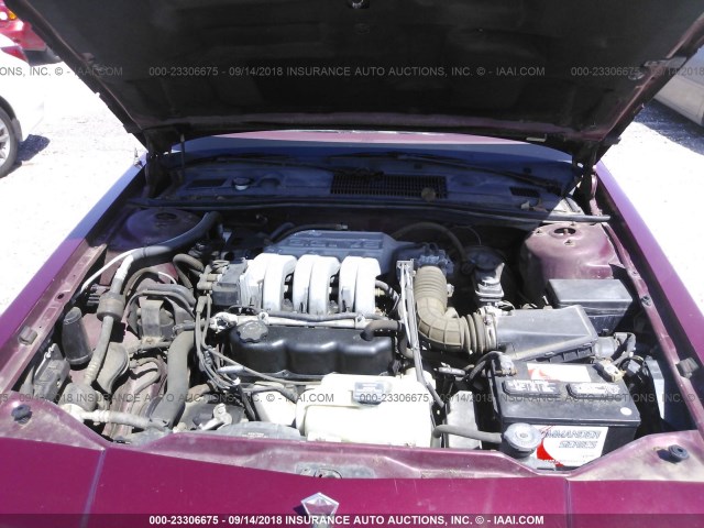 1C3XC66R0ND861939 - 1992 CHRYSLER NEW YORKER C-BODY SALON BURGUNDY photo 10