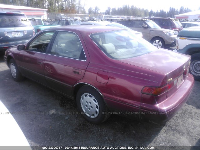 4T1BG22KXWU355642 - 1998 TOYOTA CAMRY CE/LE/XLE 红色 照片 3