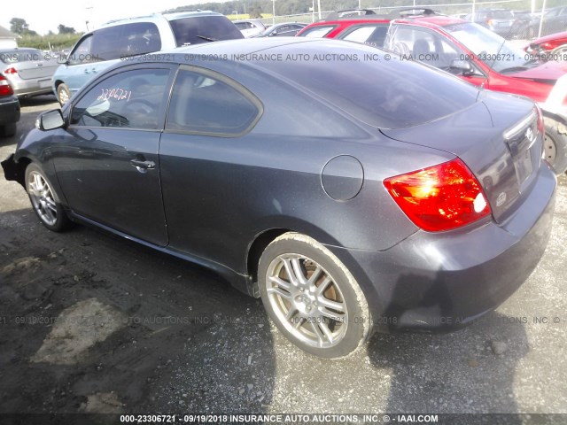 JTKDE177250056792 - 2005 TOYOTA SCION TC 灰色 照片 3