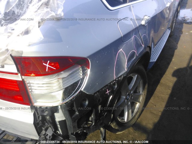 5UXFE83537LZ43203 - 2007 BMW X5 4.8I SILVER photo 6