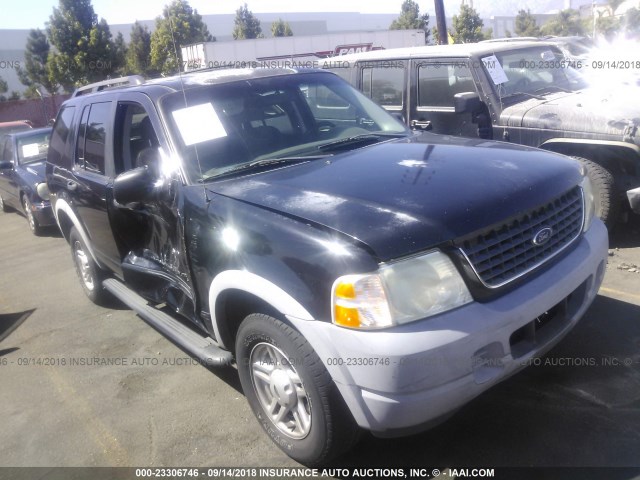 1FMZU62EX2ZC49522 - 2002 FORD EXPLORER XLS BLACK photo 1