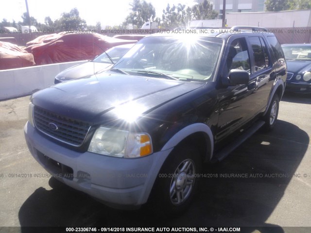 1FMZU62EX2ZC49522 - 2002 FORD EXPLORER XLS BLACK photo 2