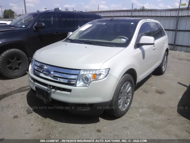 2FMDK39C47BB46304 - 2007 FORD EDGE SEL PLUS GRAY photo 2