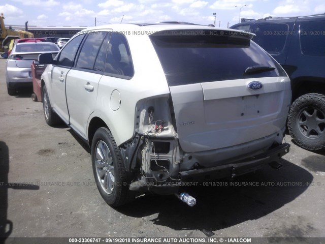 2FMDK39C47BB46304 - 2007 FORD EDGE SEL PLUS GRAY photo 3