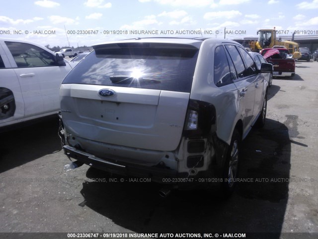 2FMDK39C47BB46304 - 2007 FORD EDGE SEL PLUS GRAY photo 4