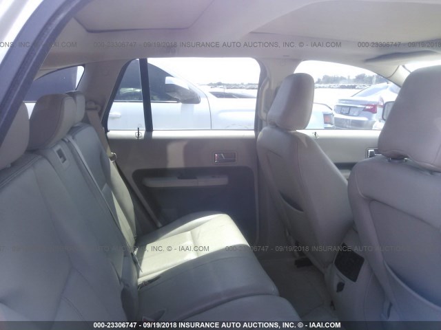 2FMDK39C47BB46304 - 2007 FORD EDGE SEL PLUS GRAY photo 8