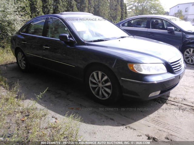 KMHFC46FX6A035759 - 2006 HYUNDAI AZERA SE/LIMITED Dark Blue photo 1