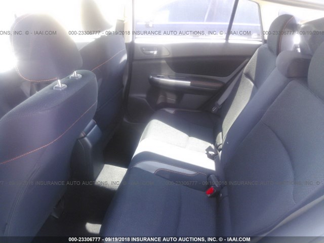 JF2GPABC2H9205710 - 2017 SUBARU CROSSTREK PREMIUM ვერცხლისფერი ფოტო 8