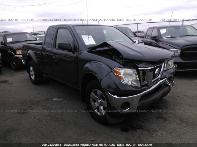 1N6AD0CWXAC446596 - 2010 NISSAN FRONTIER KING CAB SE/LE/NISMO GRAY photo 1