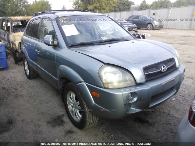 KM8JN12D36U255377 - 2006 HYUNDAI TUCSON GLS/LIMITED GREEN photo 1