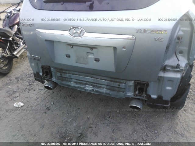 KM8JN12D36U255377 - 2006 HYUNDAI TUCSON GLS/LIMITED 绿色 照片 6