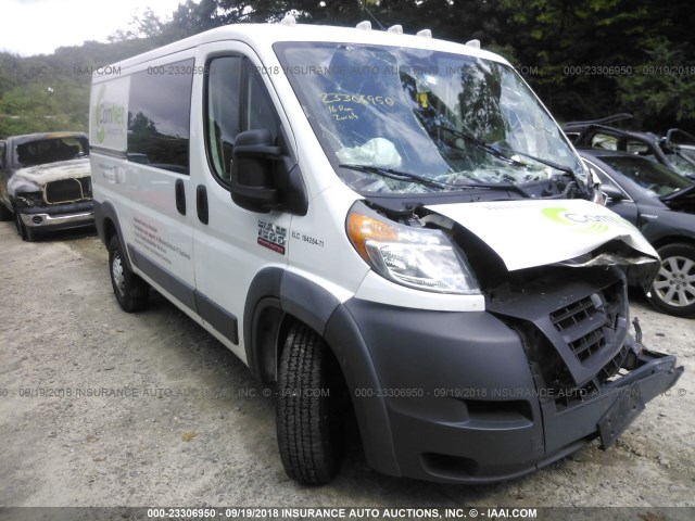 3C6TRVAG0GE104959 - 2016 RAM PROMASTER 1500 1500 STANDARD WHITE photo 1