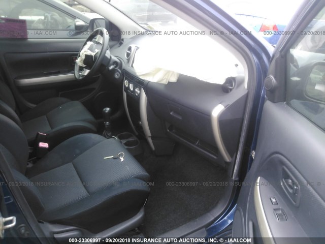 JTKKT624060141655 - 2006 TOYOTA SCION XA BLUE photo 5
