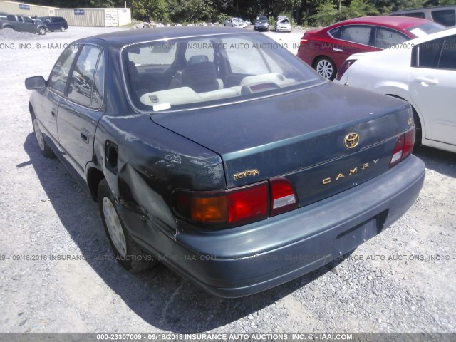 4T1BG12K0TU824307 - 1996 TOYOTA CAMRY DX/LE/XLE GREEN photo 3